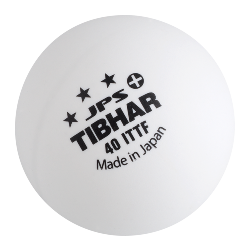 TT-Ball TIBHAR Zelluloid JPS*** 20 Stück weiß Made in Japan